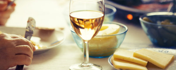 Raclette et vin